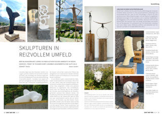 SKULPTUREN IN REIZVOLLER UMGEBUNG