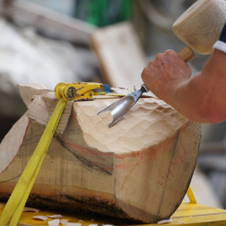 Schnupperwoche Holzbildhauen